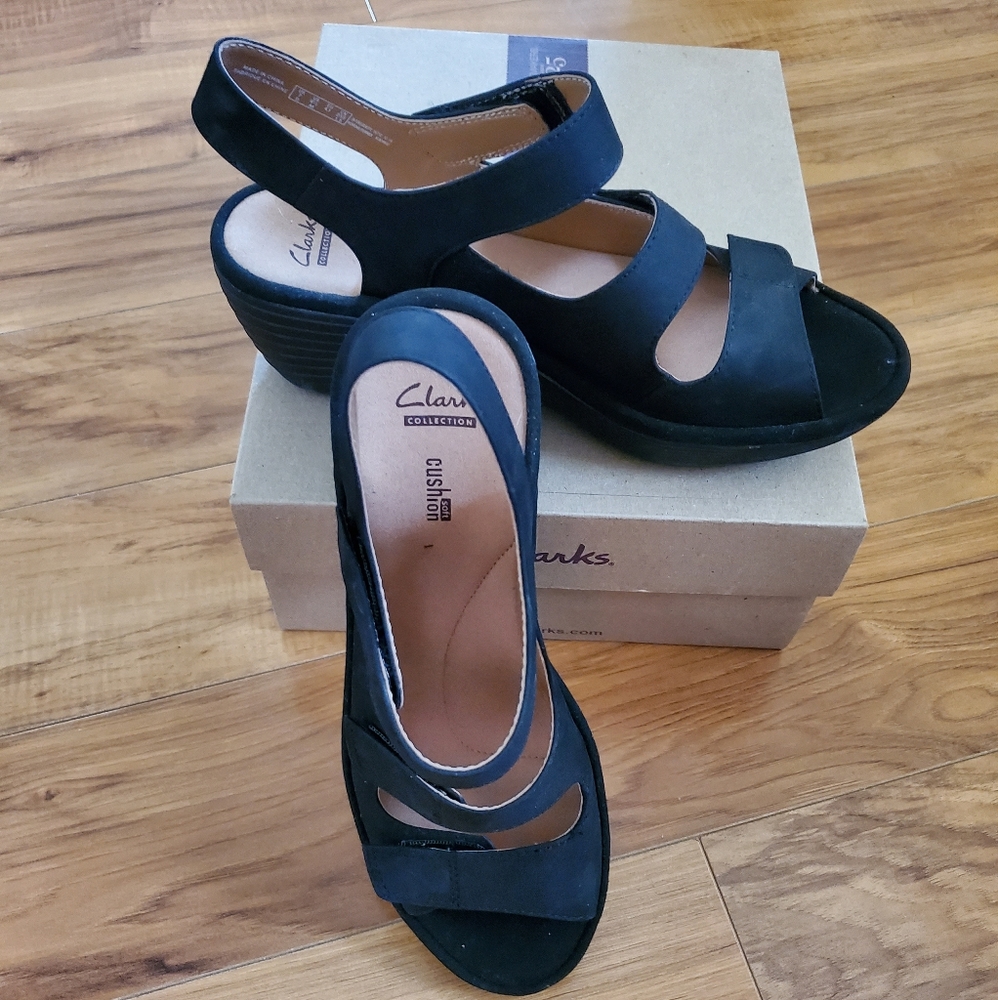 Clark's Wedge Sandals